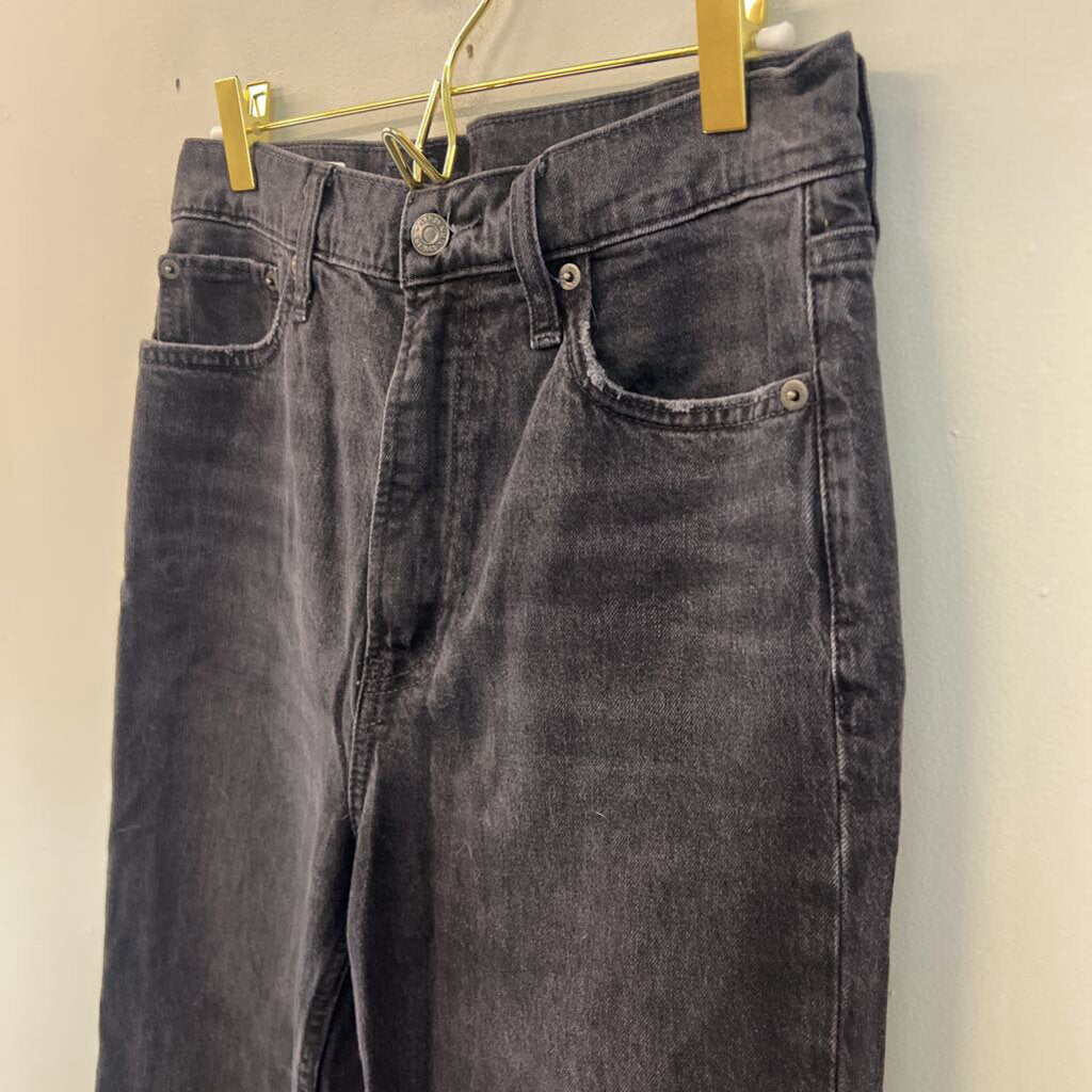 Gap Black Denim Cheeky Straight Sky High Jeans 29