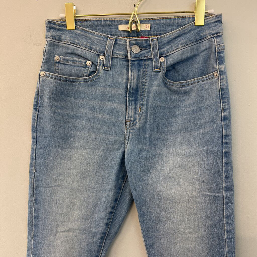 Levi Light Wash 726 Flare Jeans 27