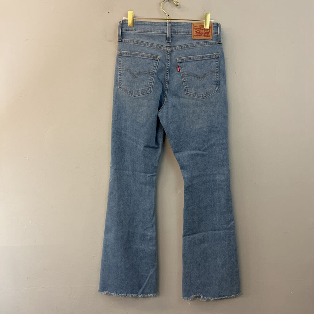 Levi Light Wash 726 Flare Jeans 27