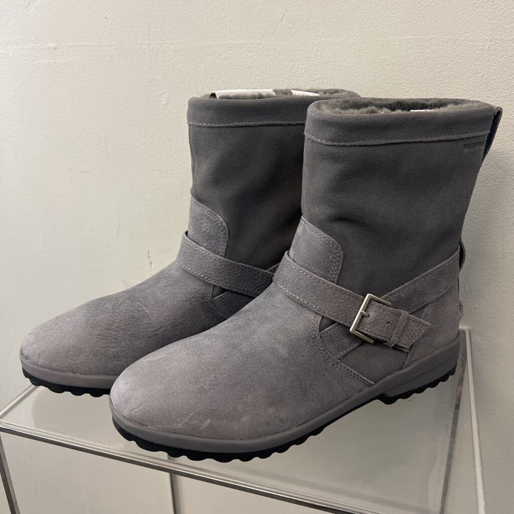 Sperry Grey Maritime Step In Boots 10