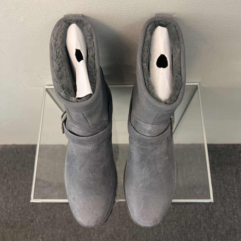 Sperry Grey Maritime Step In Boots 10