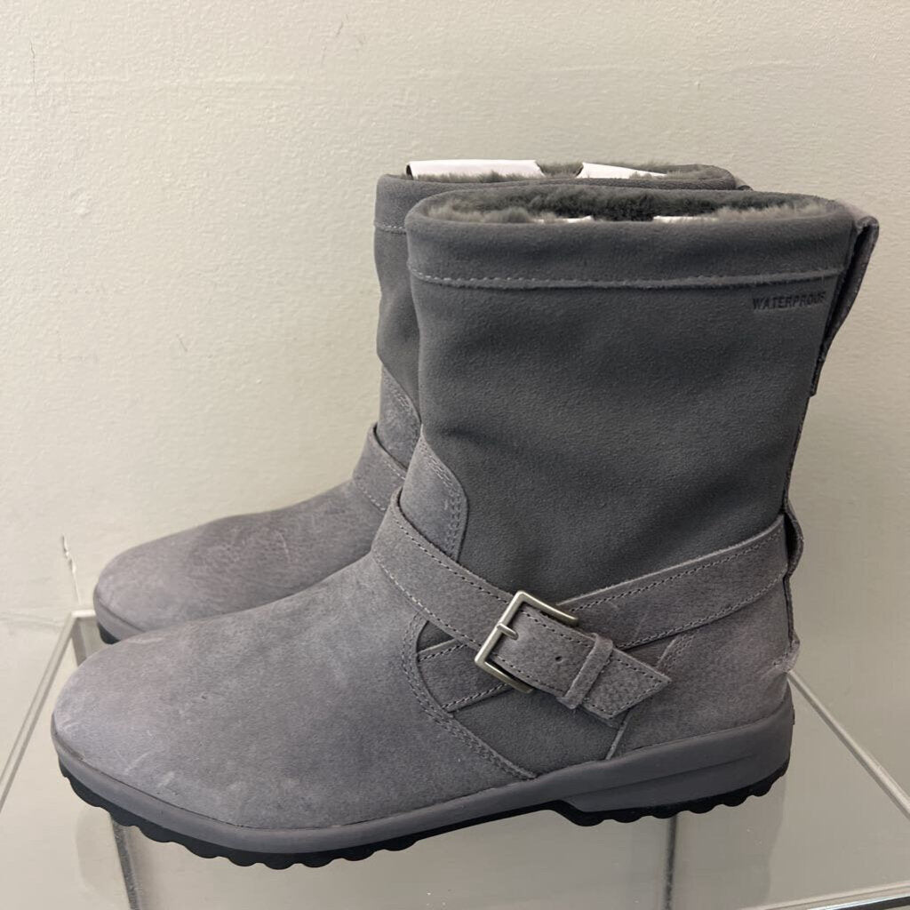 Sperry Grey Maritime Step In Boots 10