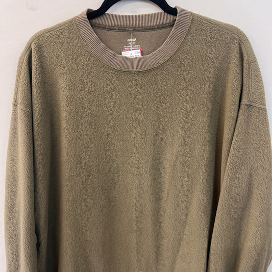 Aerie Green Textured Long Sleeve Top Extra Small