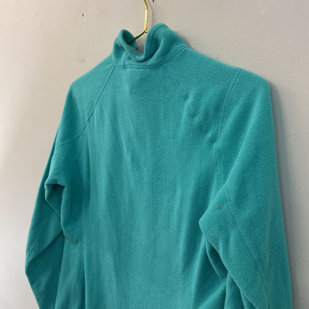 The North Face Blue Quarter Zip Fleece Pullover Small