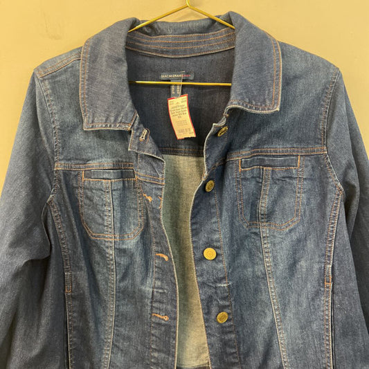 Isaac Mizrahi Dark Wash Denim Jacket 18W