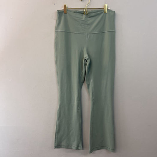 Lululemon Green Flare Leggings 12