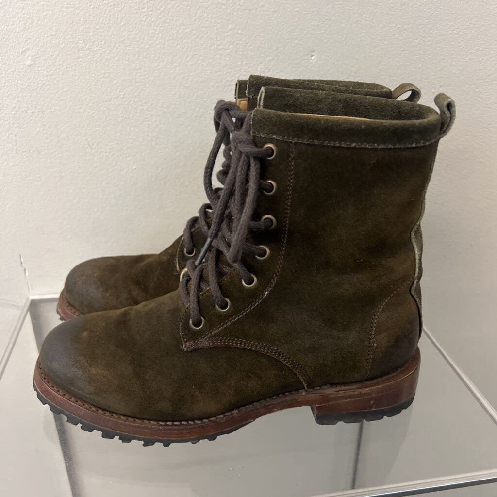 Stetson Green Sam Lace Up Boots 7.5