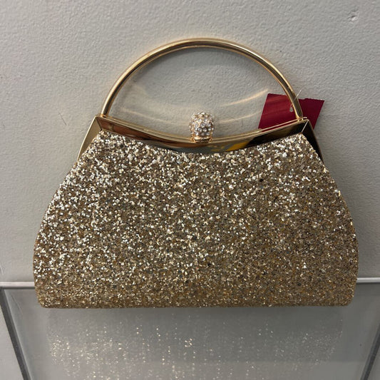 Gold Sparkle Clutch Purse