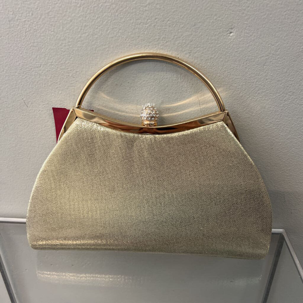 Gold Sparkle Clutch Purse