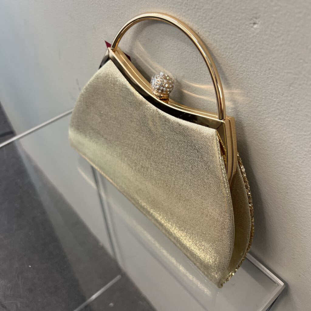 Gold Sparkle Clutch Purse