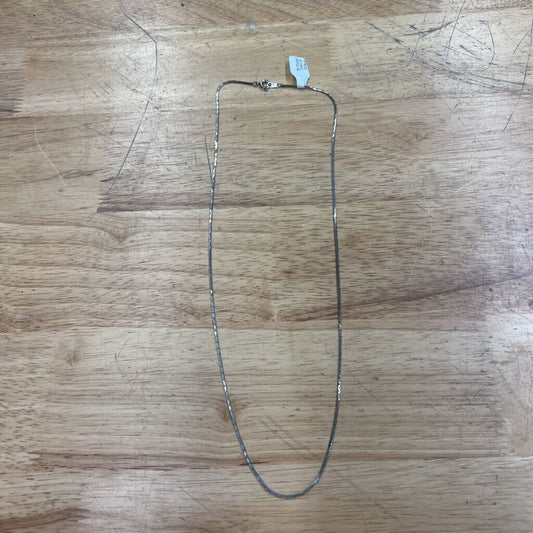 Dainty Silver Chain Necklace