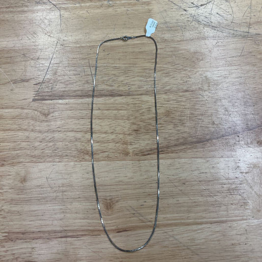 Dainty Silver Chain Necklace
