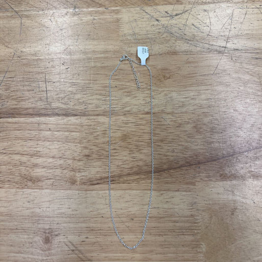 Dainty Silver Chain Necklace