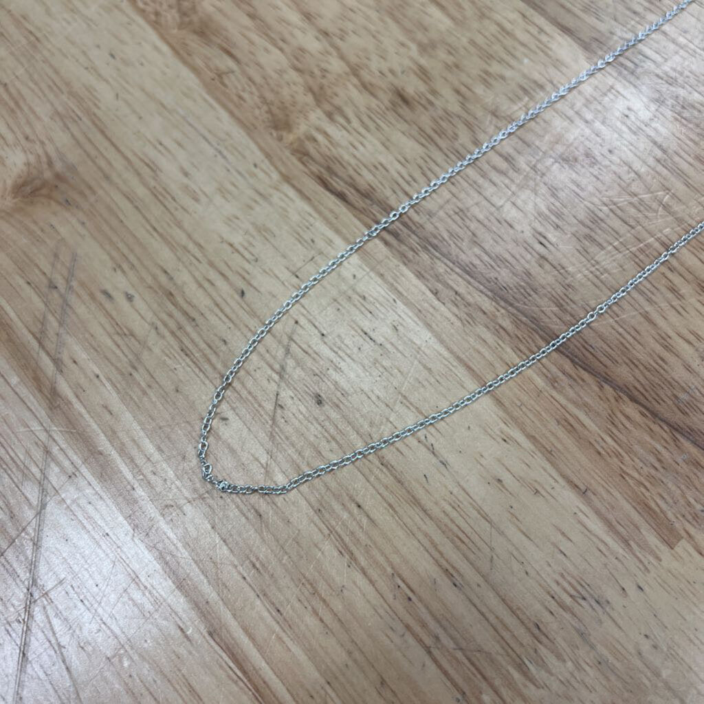 Dainty Silver Chain Necklace
