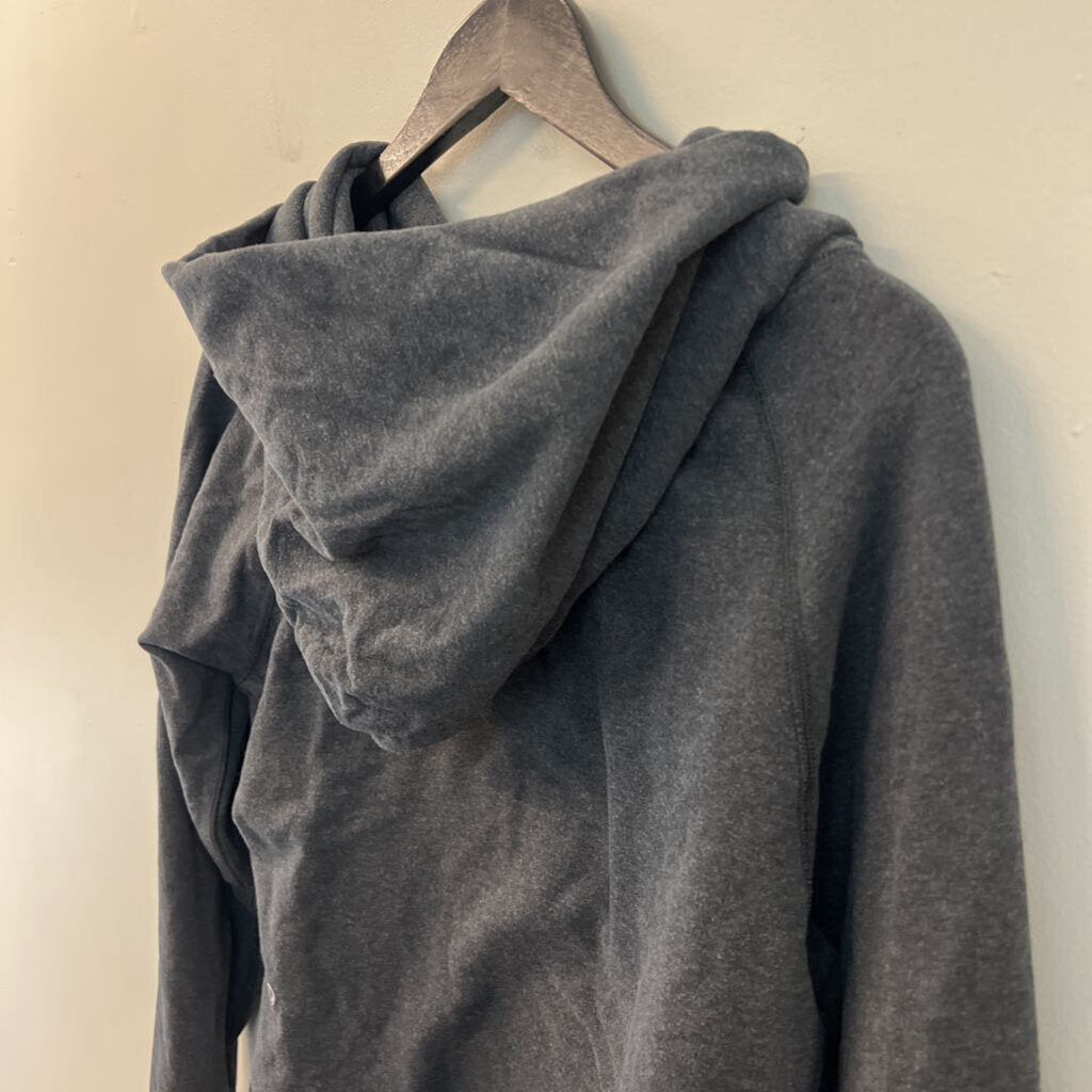 Lululemon Grey Cropped Boxy Hoodie Small
