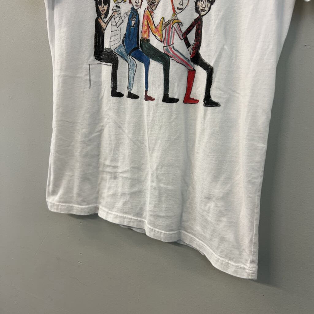 Unfortunate Portrait White/ Multi Rock N' Chairs Short Sleeve Graphic Tee Small