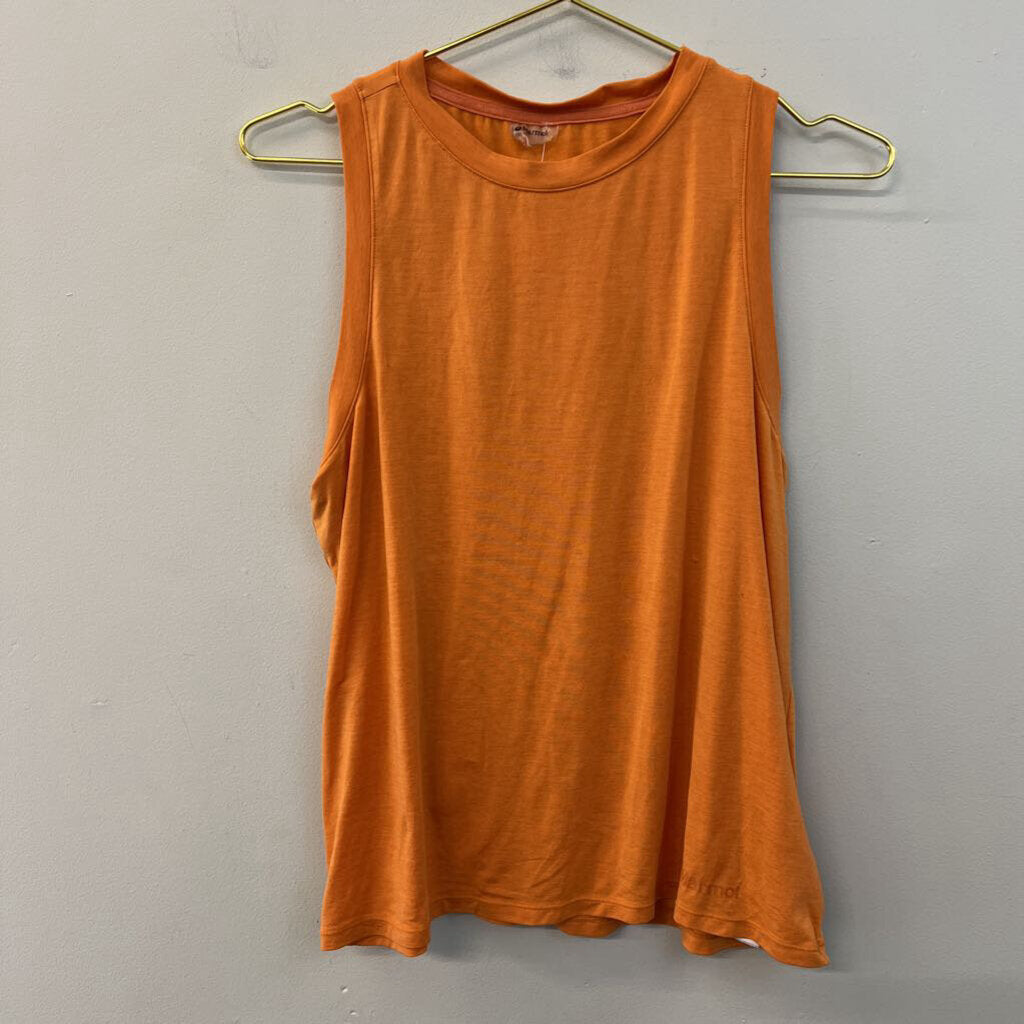 Marmot Orange Athletic Tank Top Medium