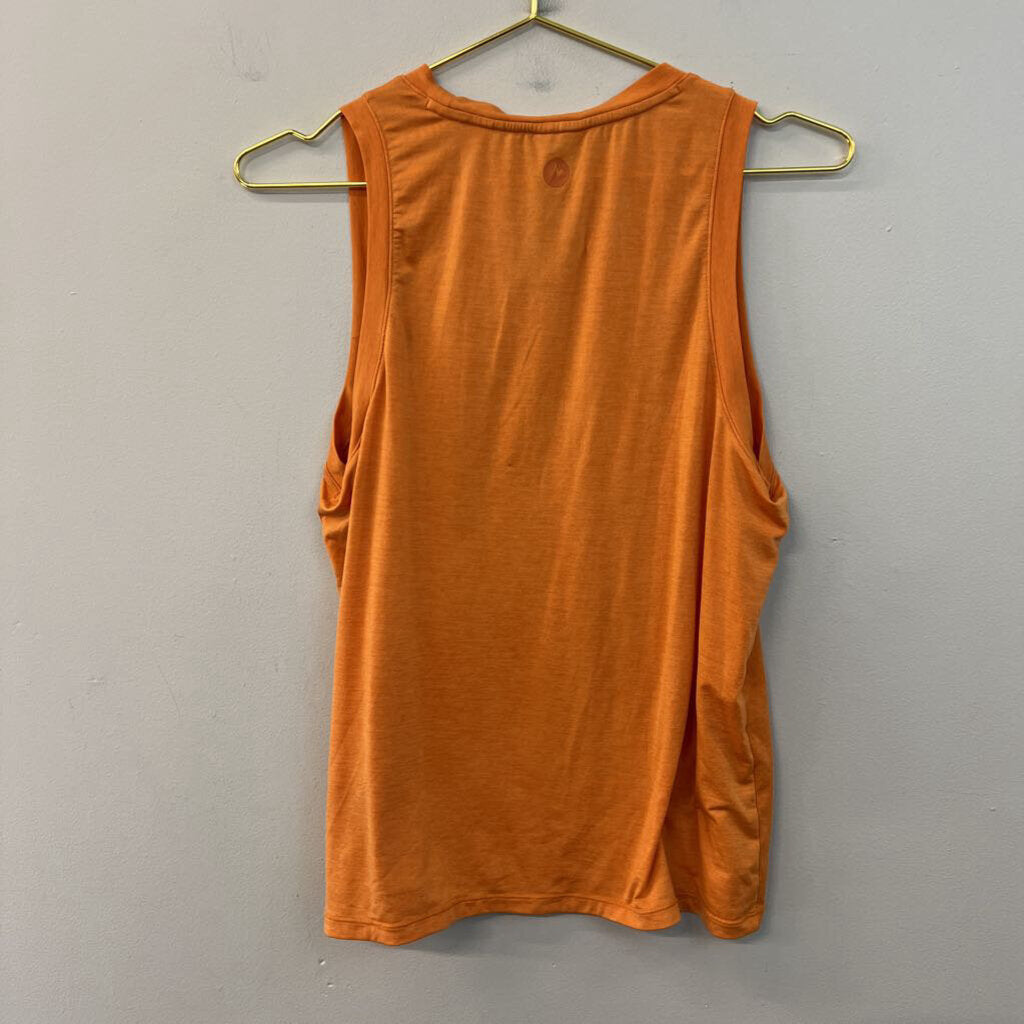 Marmot Orange Athletic Tank Top Medium