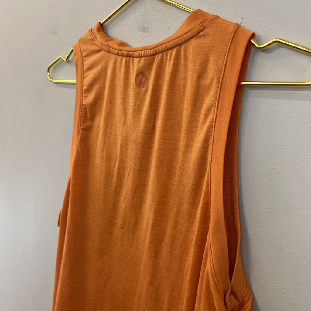 Marmot Orange Athletic Tank Top Medium