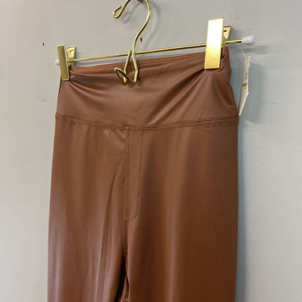 Offline by Aerie Brown Faux Leather Leggings Small