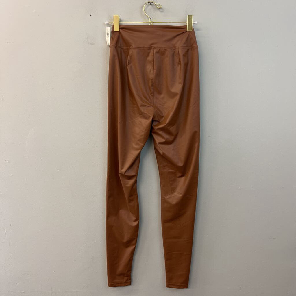Offline by Aerie Brown Faux Leather Leggings Small