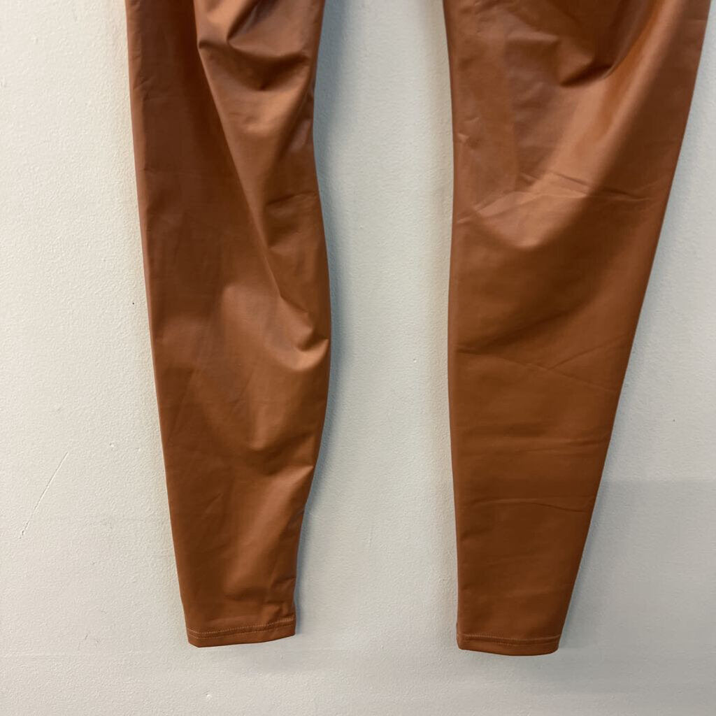 Offline by Aerie Brown Faux Leather Leggings Small