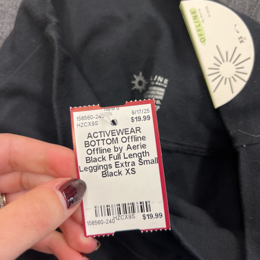 Offline by Aerie Black Full Length Leggings Extra Small