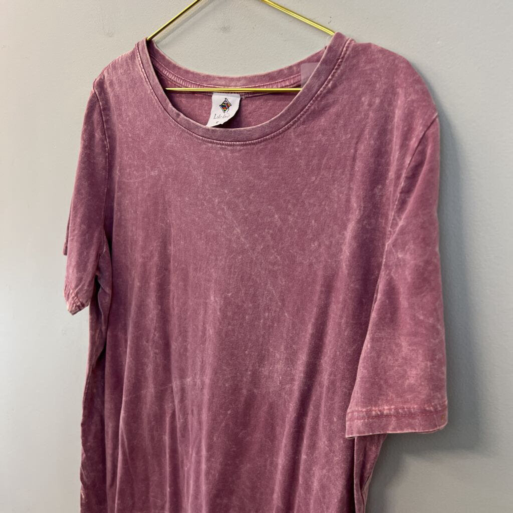 Like Love Pink Short Sleeve Top Extra Large
