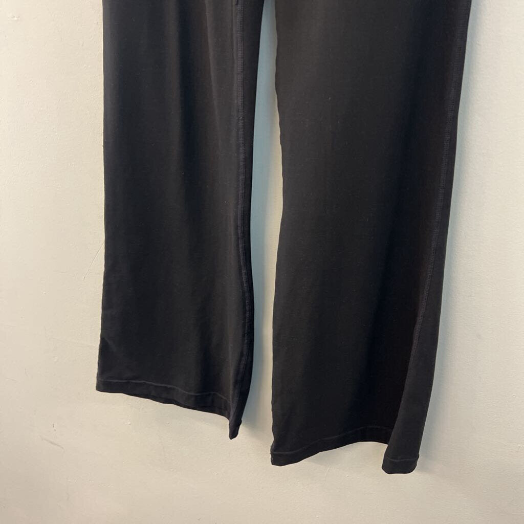 Soft Black Flare Leg Leggings 2X