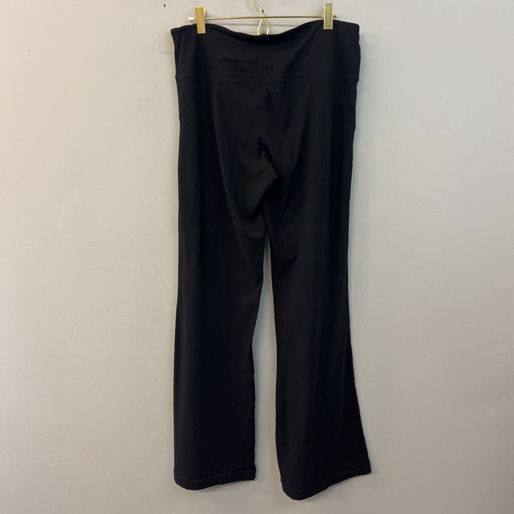 Soft Black Flare Leg Leggings 2X