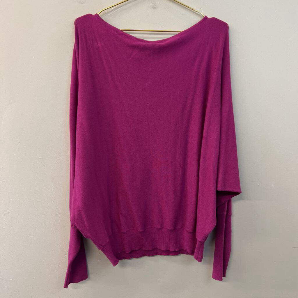 Andree Pink Long Sleeve Top 1X