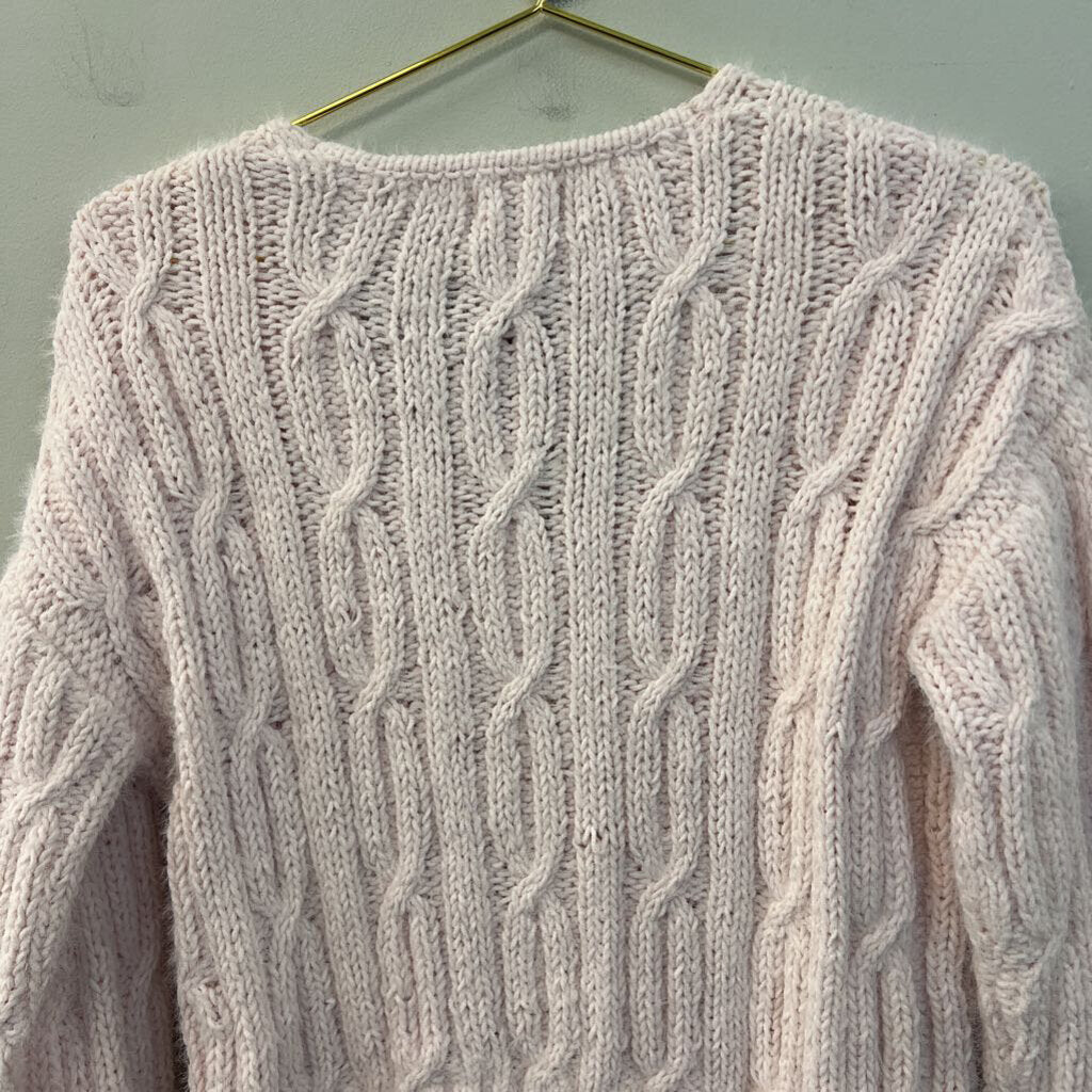 Cupcake Pik Knit Long Sleeve Sweater Top Medium