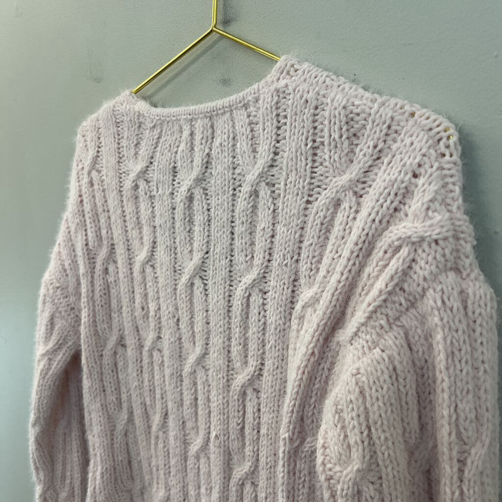 Cupcake Pik Knit Long Sleeve Sweater Top Medium