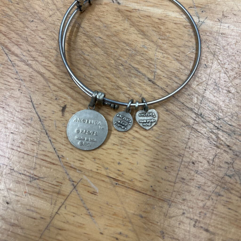 Angelica Silver Betty Boop Charm Bracelet