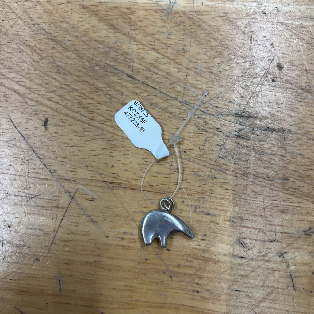 Silver Animal Charm Pendant