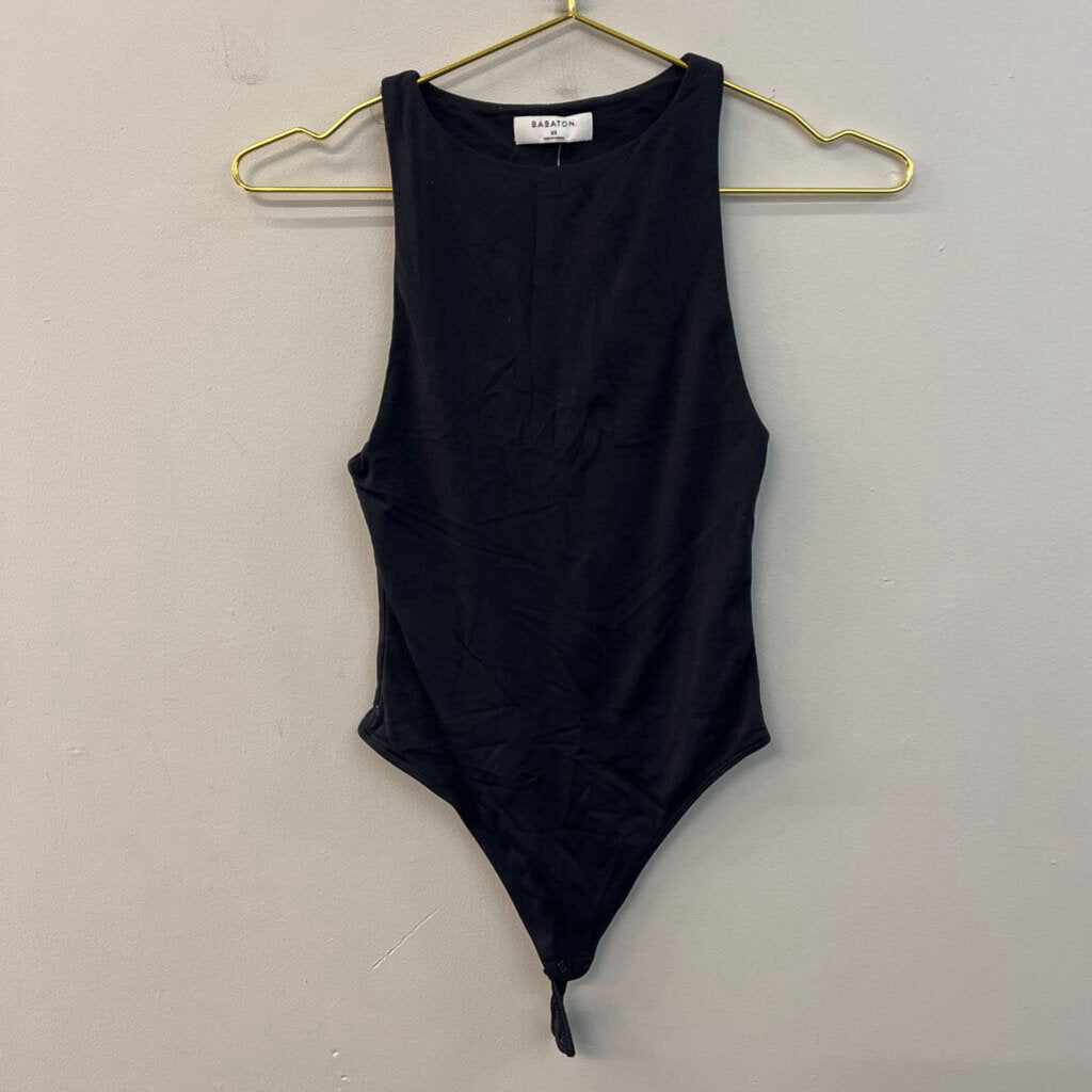 Babaton Black Tank Bodysuit Extra Small