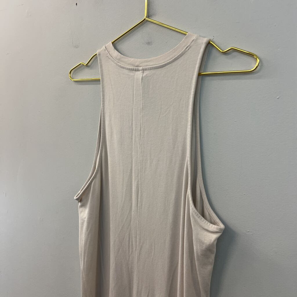 Athleta Beige Tank Maxi Dress Medium