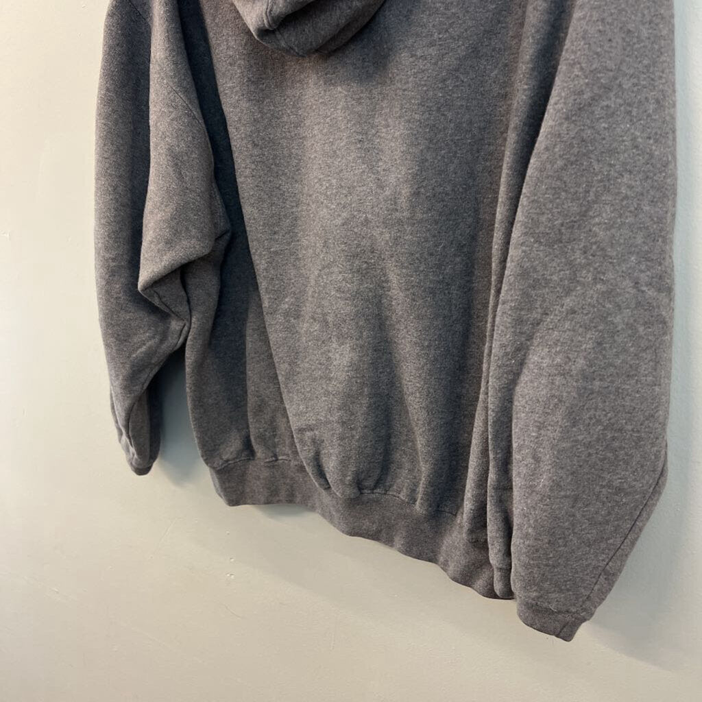 Cadre Grey Hokies Zip Up Hoodie Medium