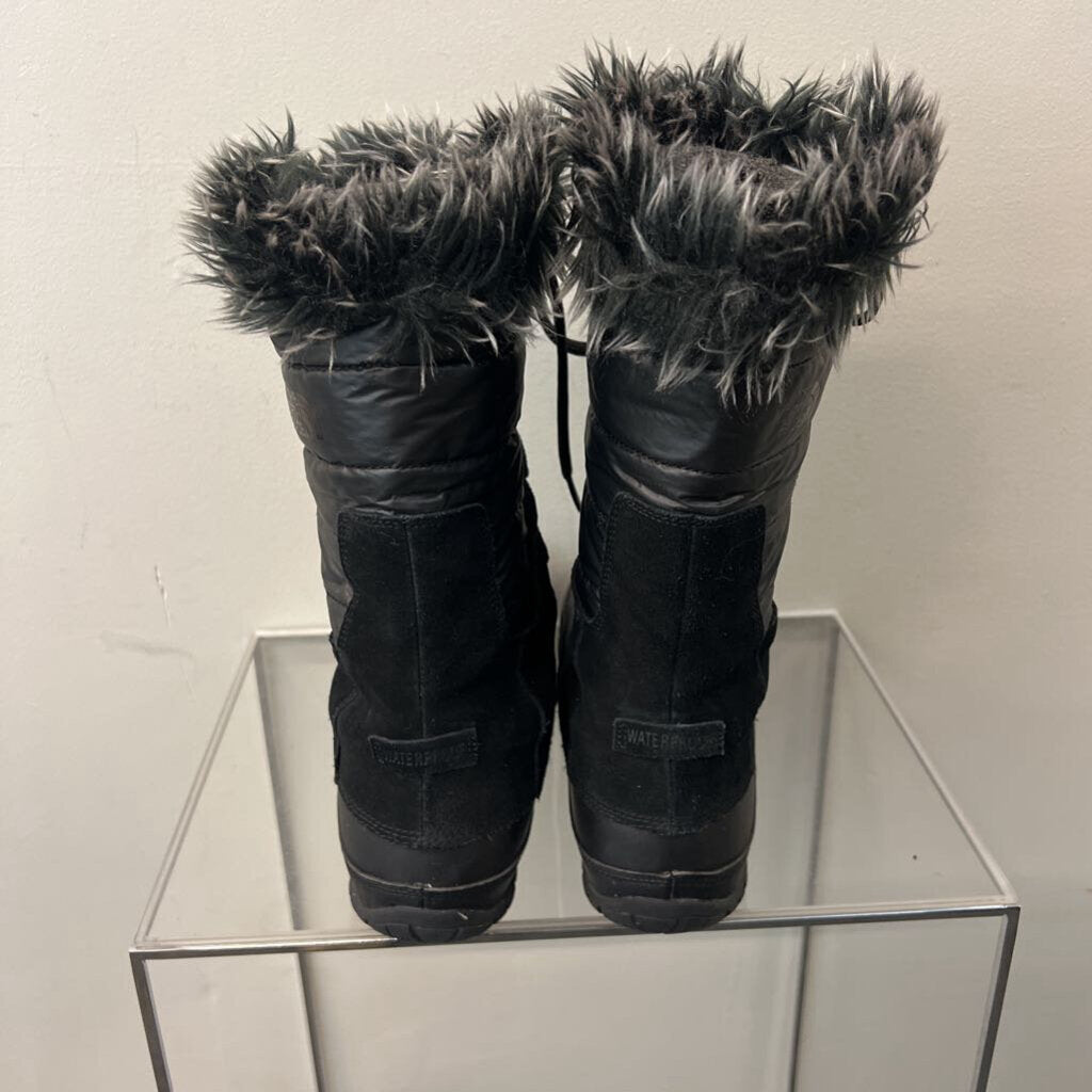 The North Face Black Nuptse Purna Snow Boots 9