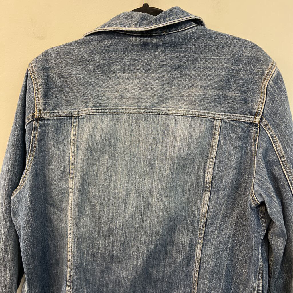 Eddie Bauer Medium Wash Denim Jacket Extra Large