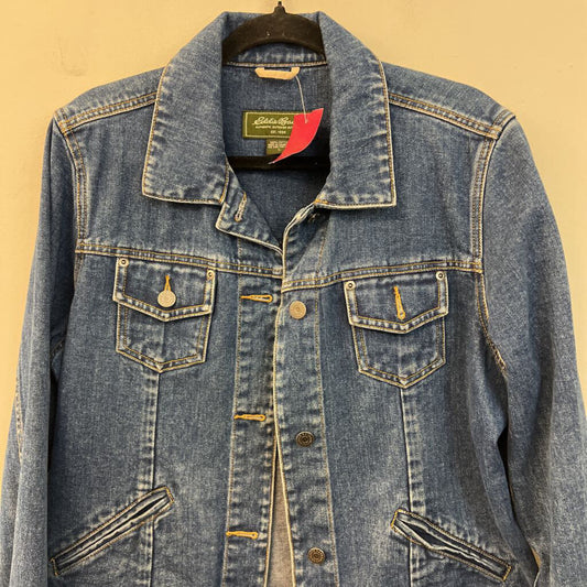 Eddie Bauer Dark Wash Denim Jacket Large