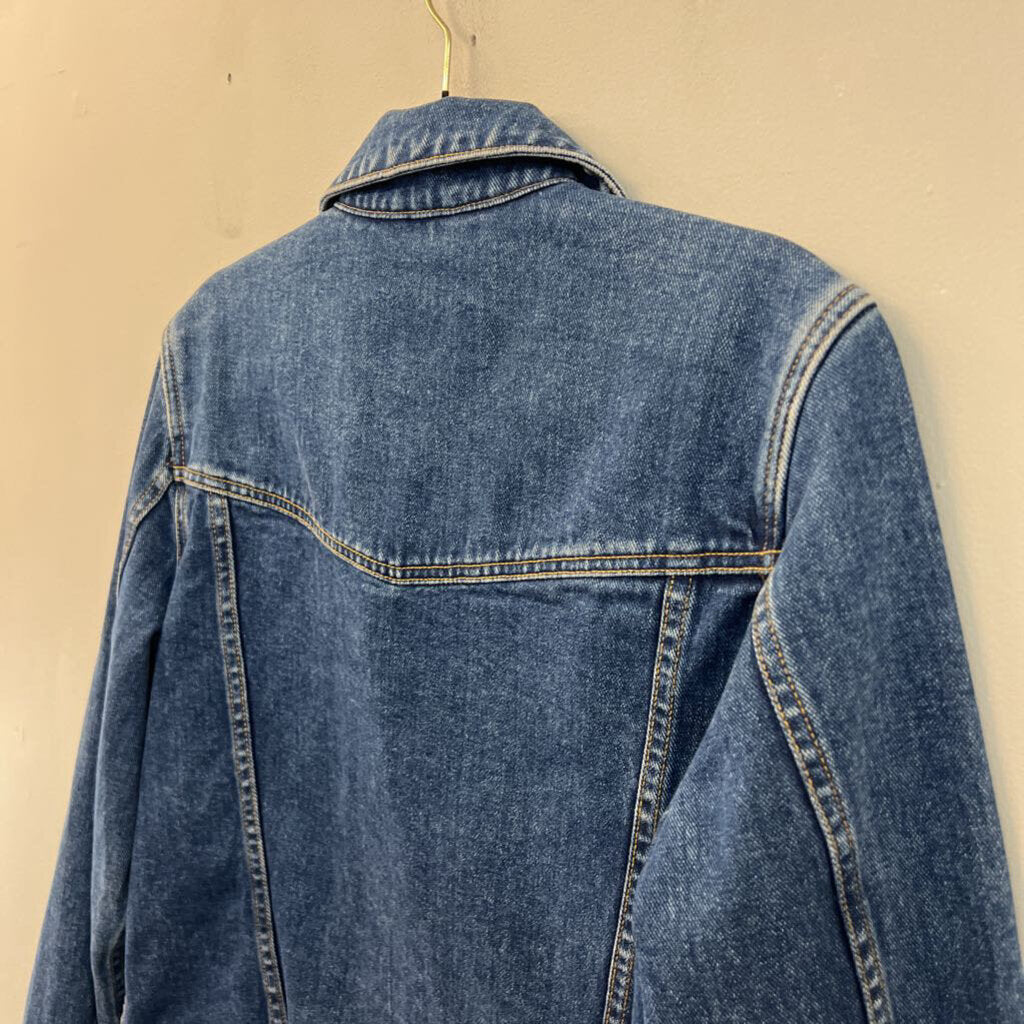 Eddie Bauer Dark Wash Denim Jacket Large