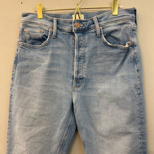 Mother Light Wash The Tripper Ankle Jeans 31