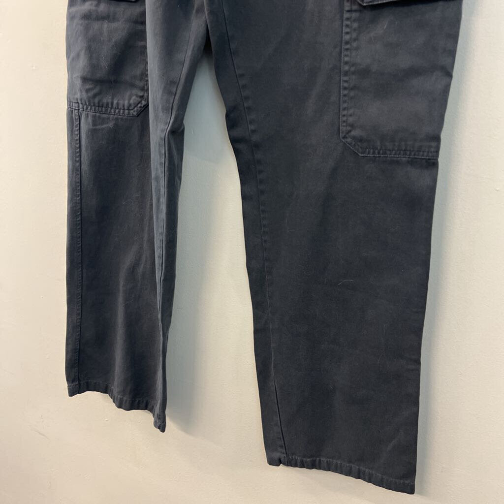 Zara Grey Cargo Wide Leg Pants 12