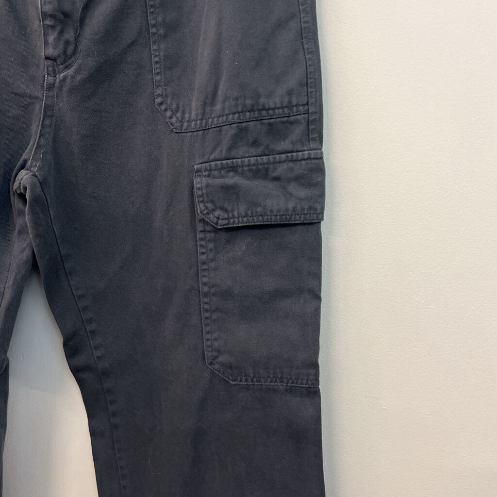 Zara Grey Cargo Wide Leg Pants 12