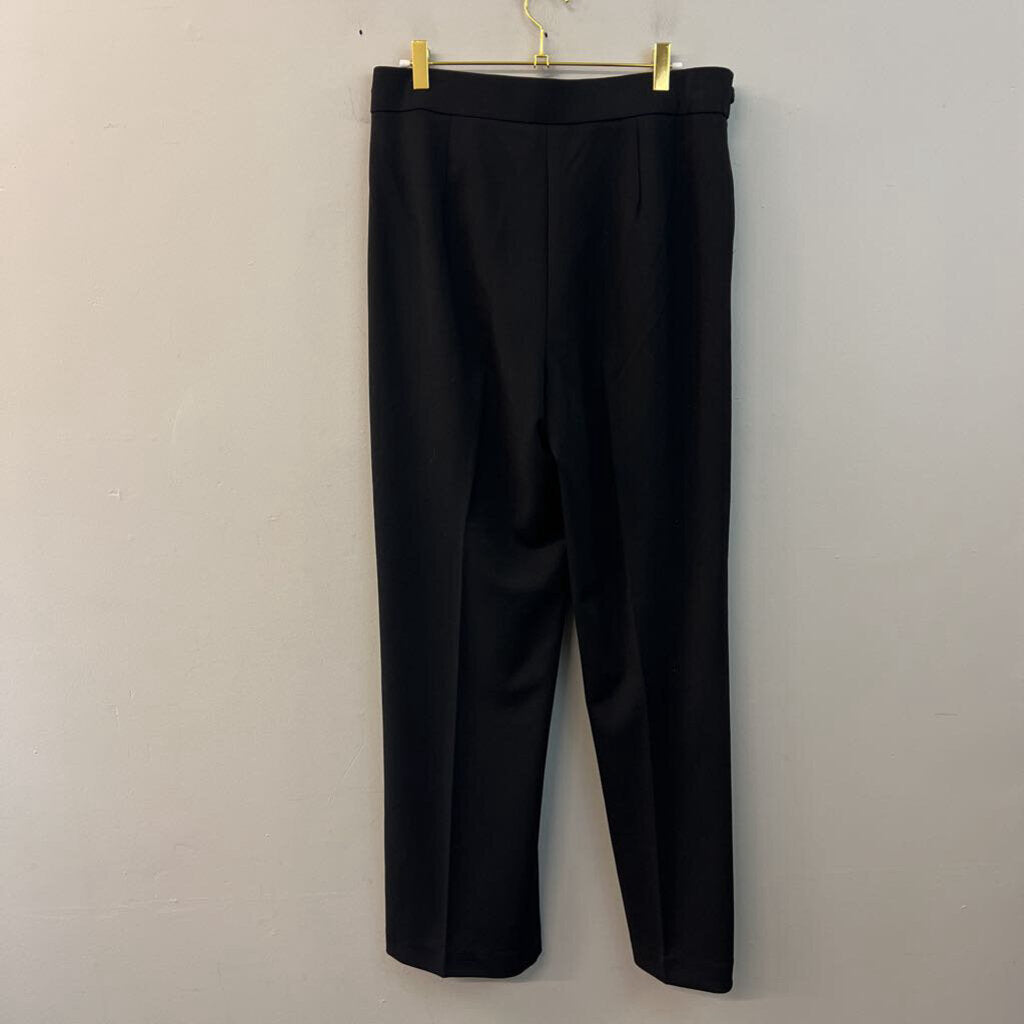 Anne Klein Black Pull On Trouser Pants Medium