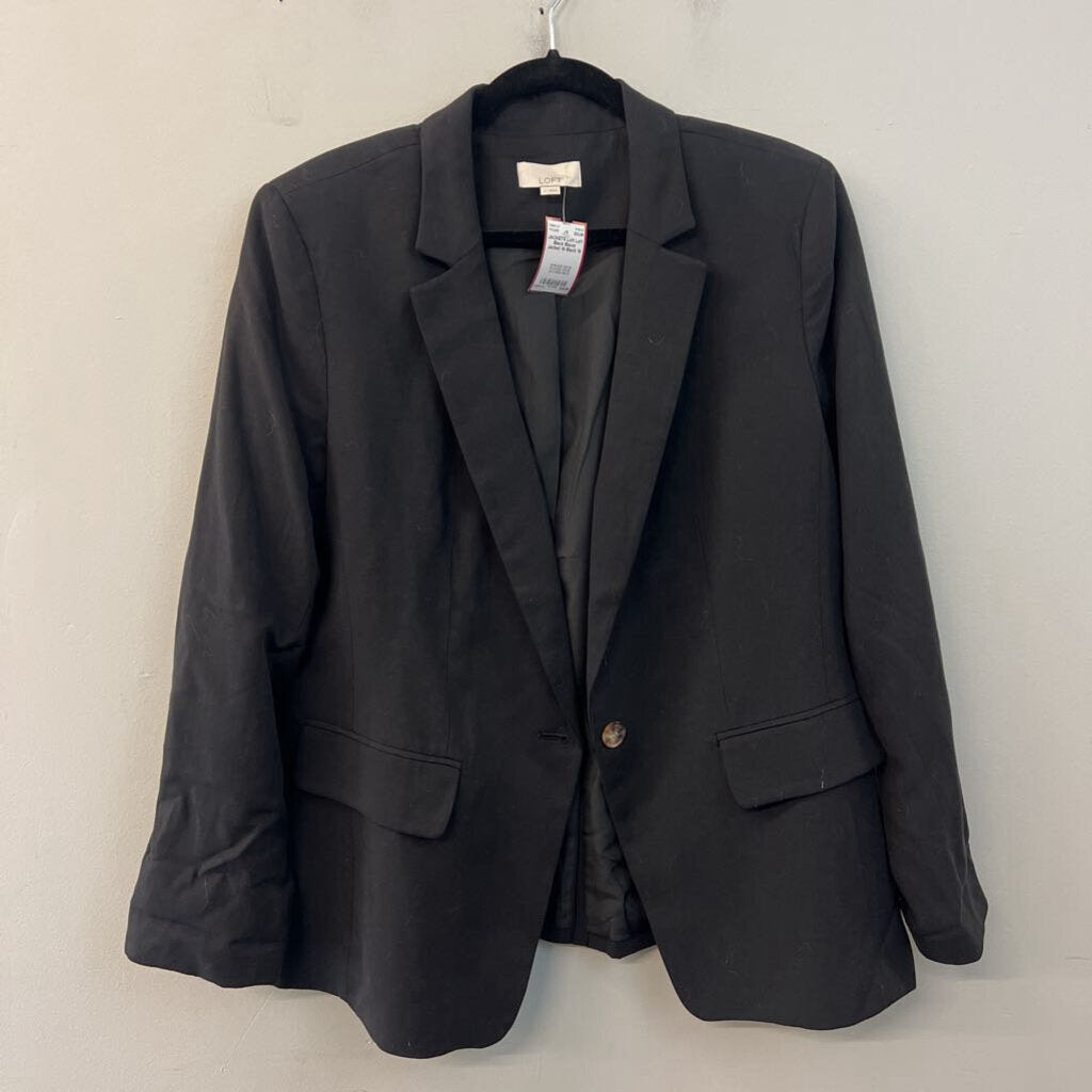 Loft Black Blazer Jacket 14