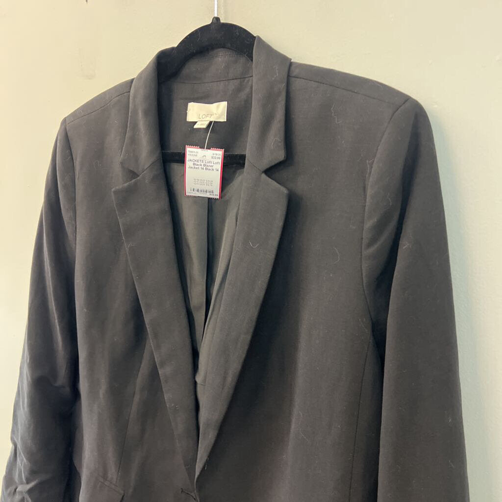 Loft Black Blazer Jacket 14