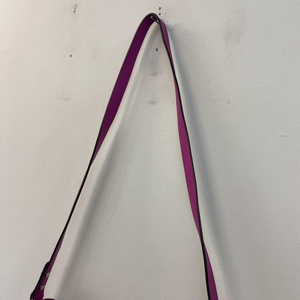 Kate Spade Purple Leather Primrose Hill Goldie Purse