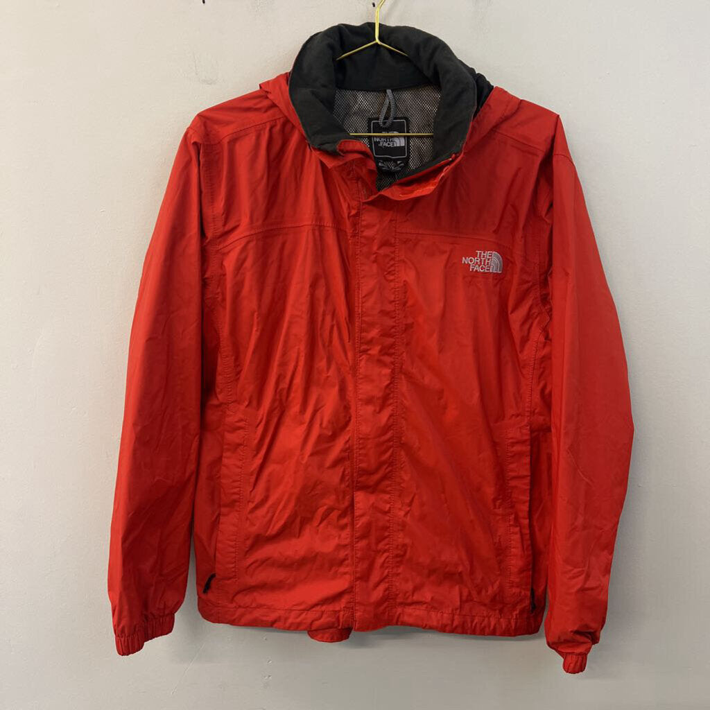 The North Face Red Zip Up Hooded Jacket Small